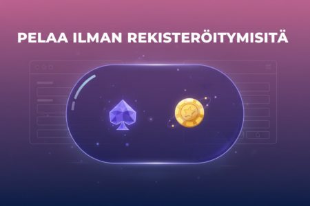 Pelaa ilman rekisteröitymistä: Kattava opas nopeaan pelaamiseen 2026